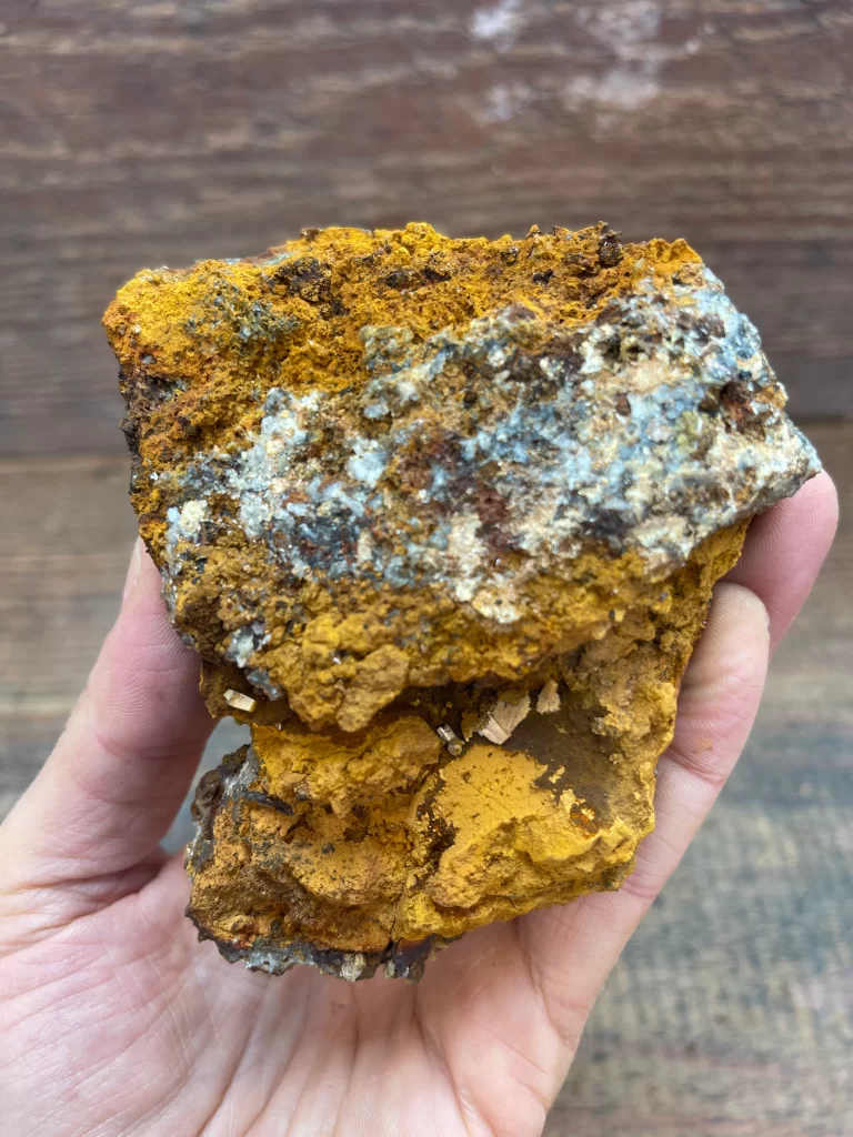 oxidized gold ore